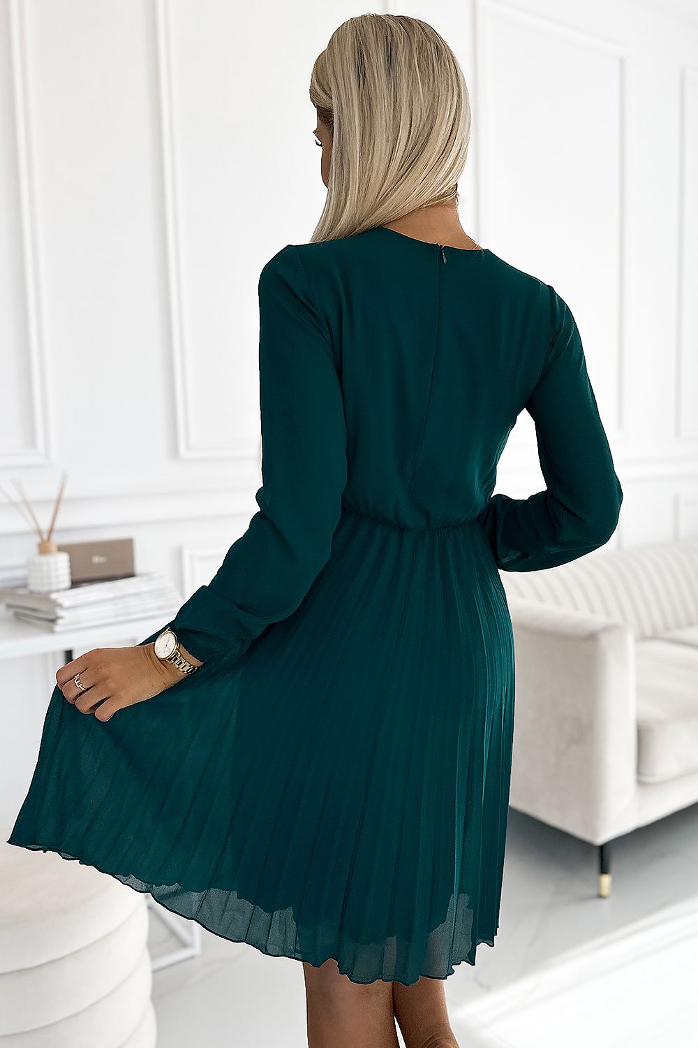   Sukienka Model Isabelle 313-14 Green - Numoco 