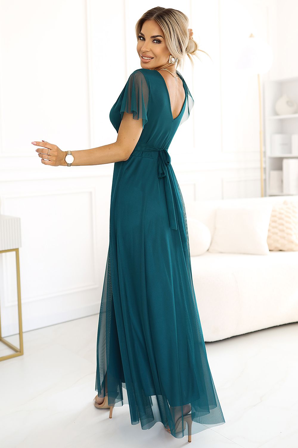  Sukienka Model Nastia 562-4 Green - Numoco 
